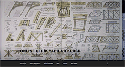 Desktop Screenshot of celikyapilarkursu.com